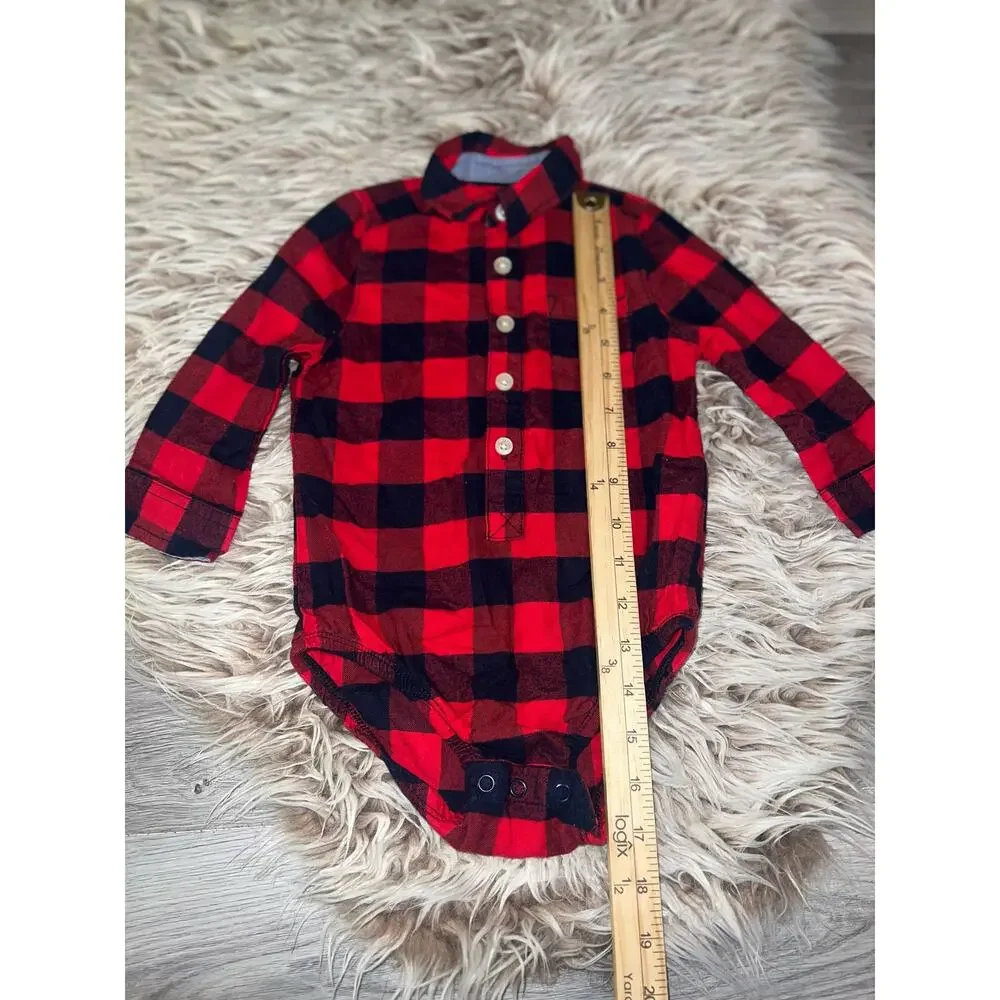 Oshkosh Bgosh Flannel Onnies